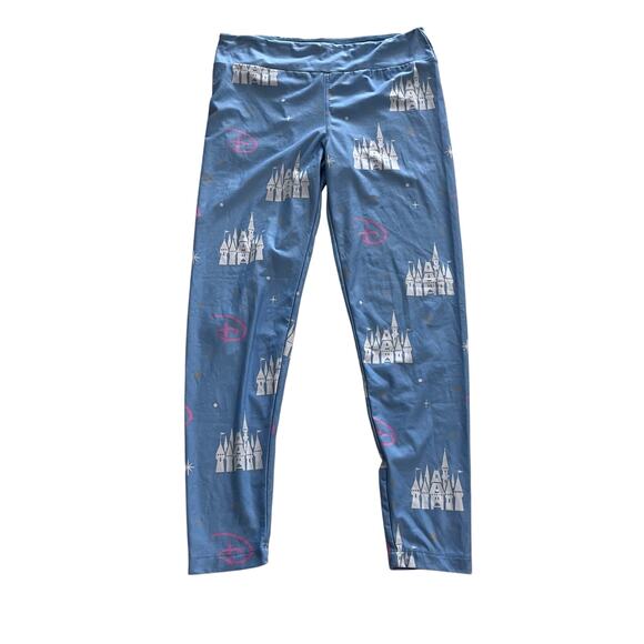 Walt Disney World Parks Women’s MD Cinderella’s Castle Graphic Pajama Pants - Picture 1 of 6